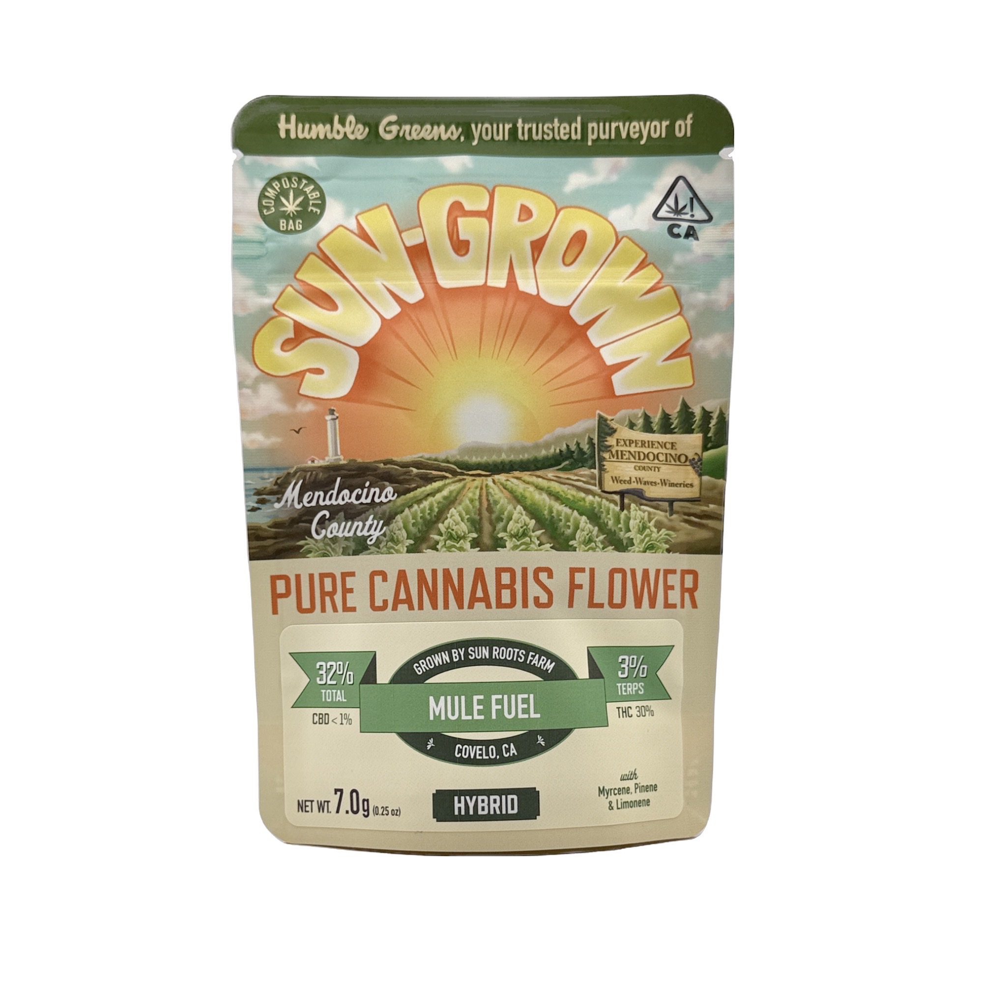 Photograph of product: MULE FUEL - QUARTER OUNCE