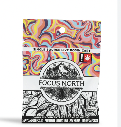 Photograph of product: Focus North | GMO Live Rosin Cart