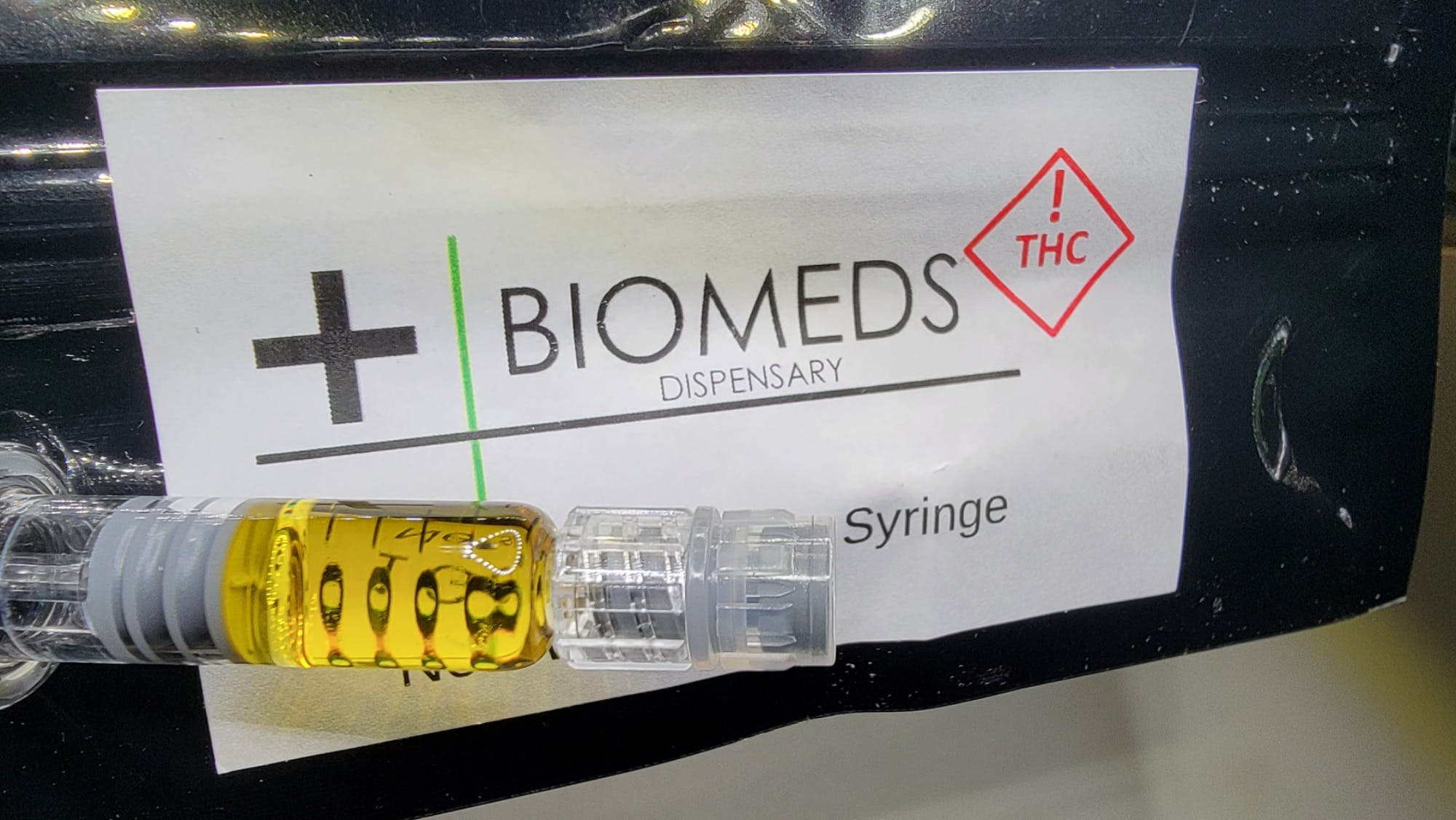 Photograph of product: Biomeds | Distillate Syringes | 1g