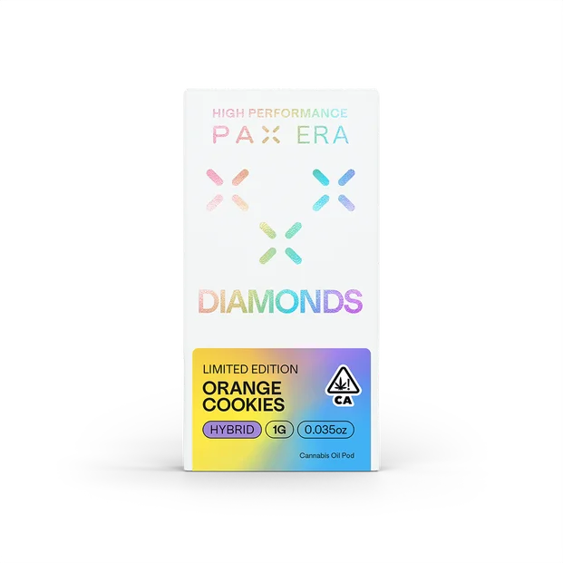 Photograph of product: PAX Era Liquid Diamonds Orange Cookies Pod