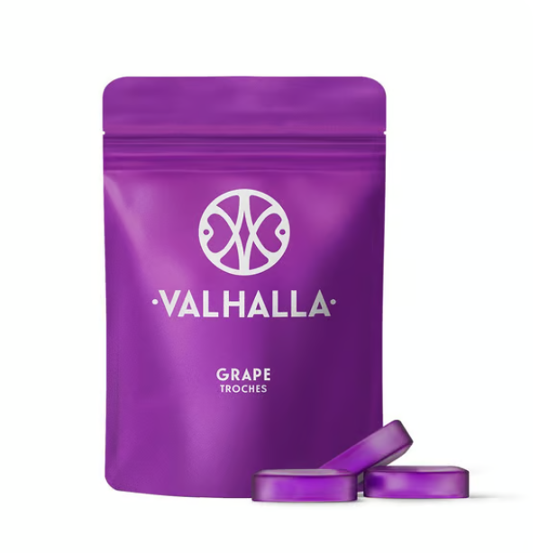 Photograph of product: Grape | 100mg Distillate Troche | 10pk