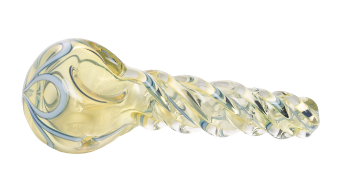 Photograph of product: Human Grade - Twist Spoon Pipe (Blue)