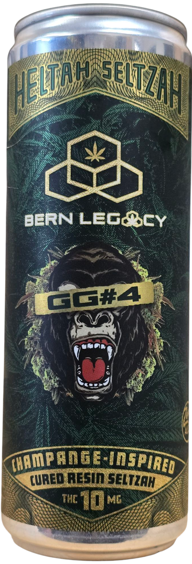 Photograph of Product: GG#4 Bern Legacy 10MG THC Seltzer