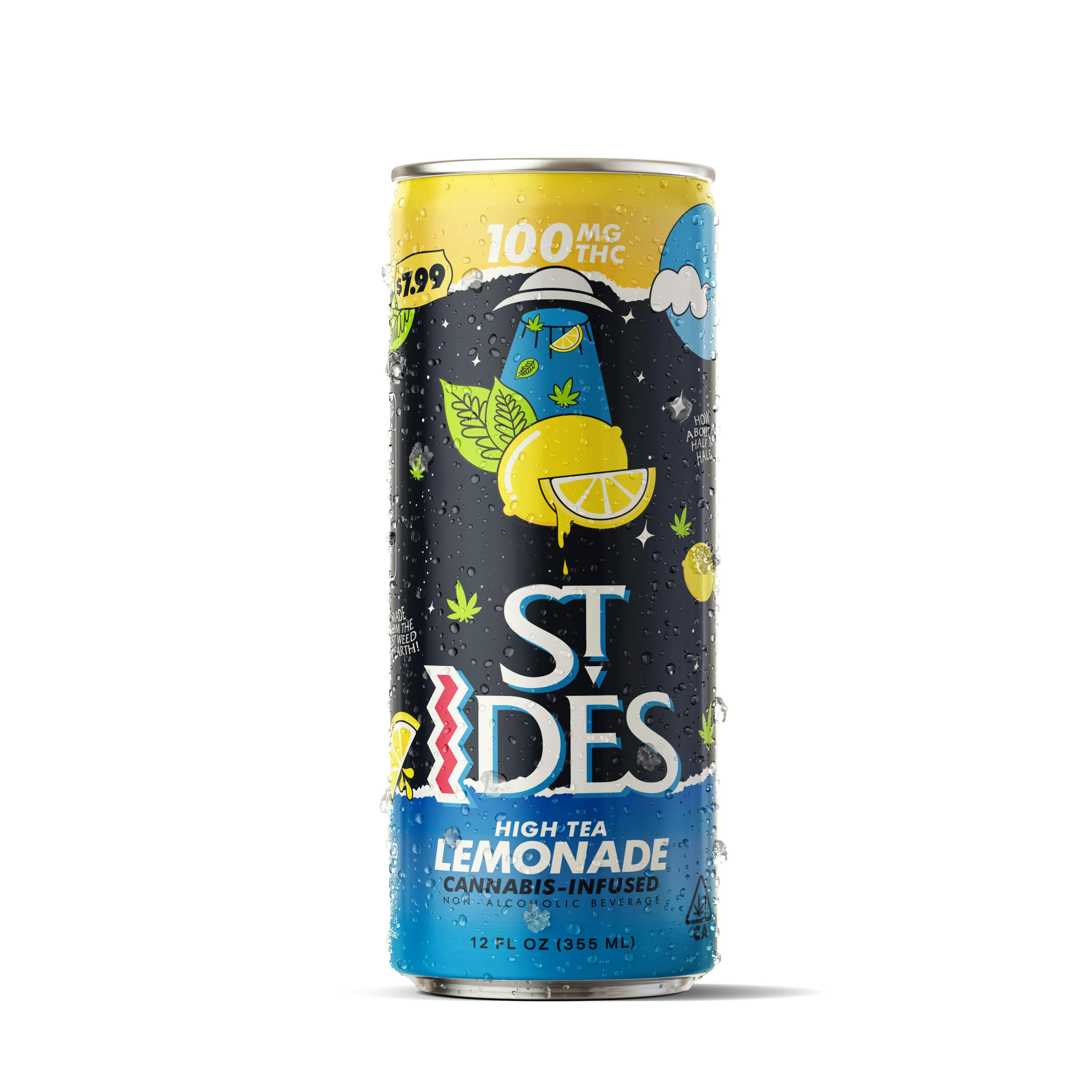 Photograph of product: St Ides - High Tea Lemonade - 100mg
