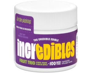 Photograph of product: Incredibles - Mints - Fruit Trio (H) 100mg