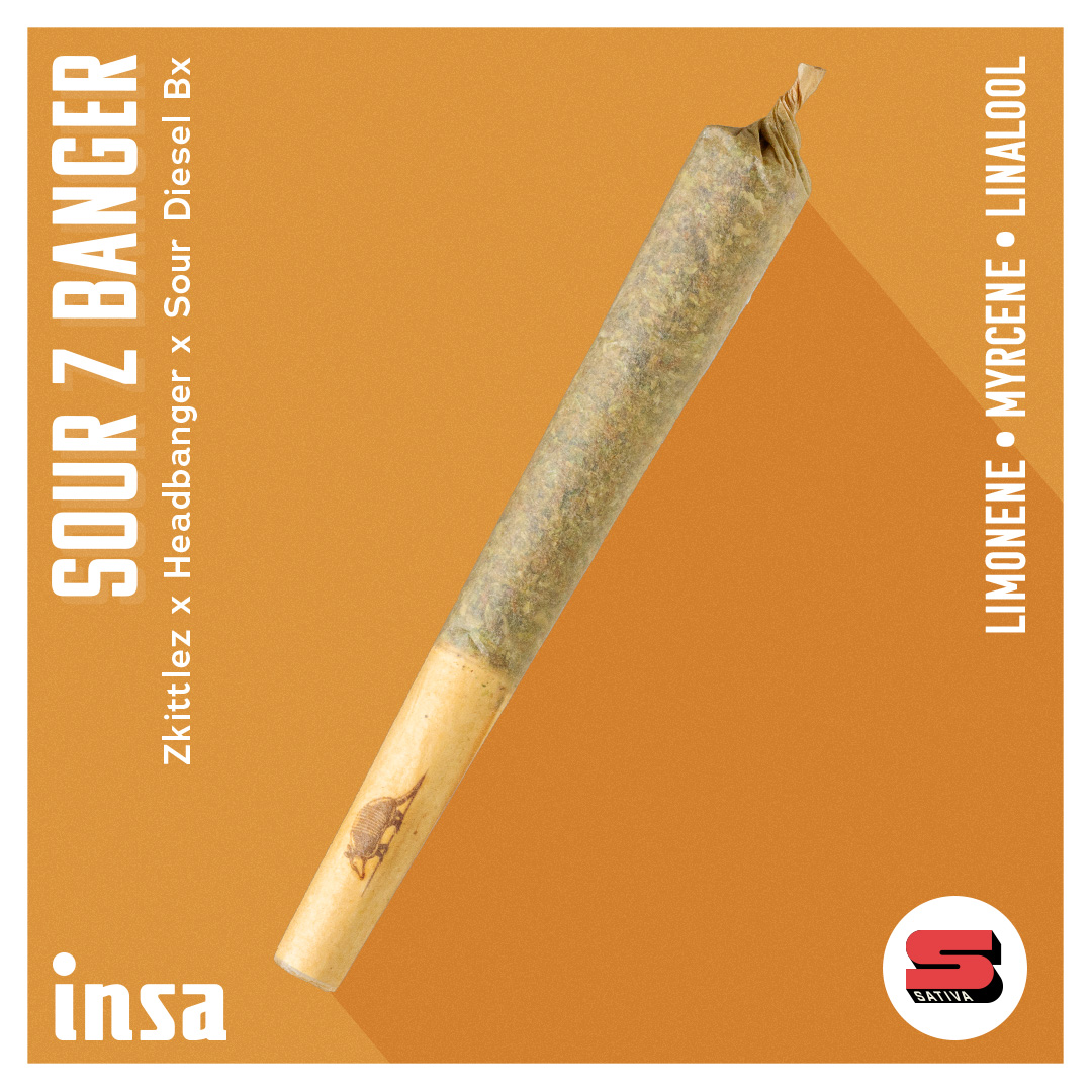 Photograph of product: Pre-Roll - Sour Z Banger