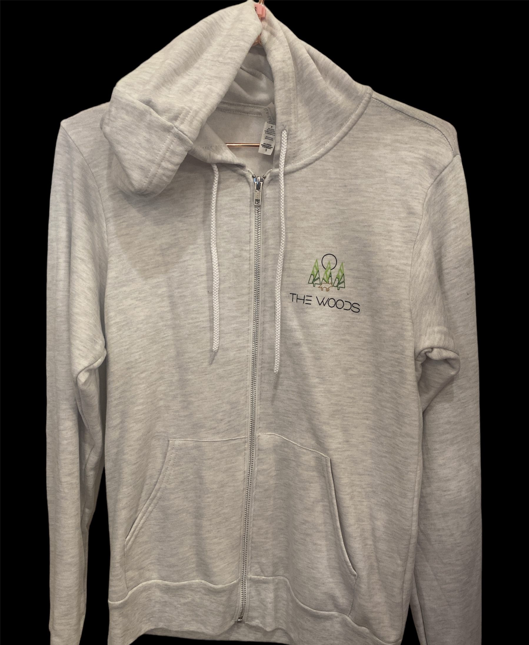 Photograph of product: Grey Zip W/Logo (2XL)
