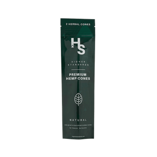 Photograph of Product: Higher Standards | Premium Hemp Wraps | Box of 25