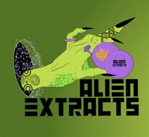 Photograph of product: Alien Extracts Wax 1g - Chocolate Fritter (I)