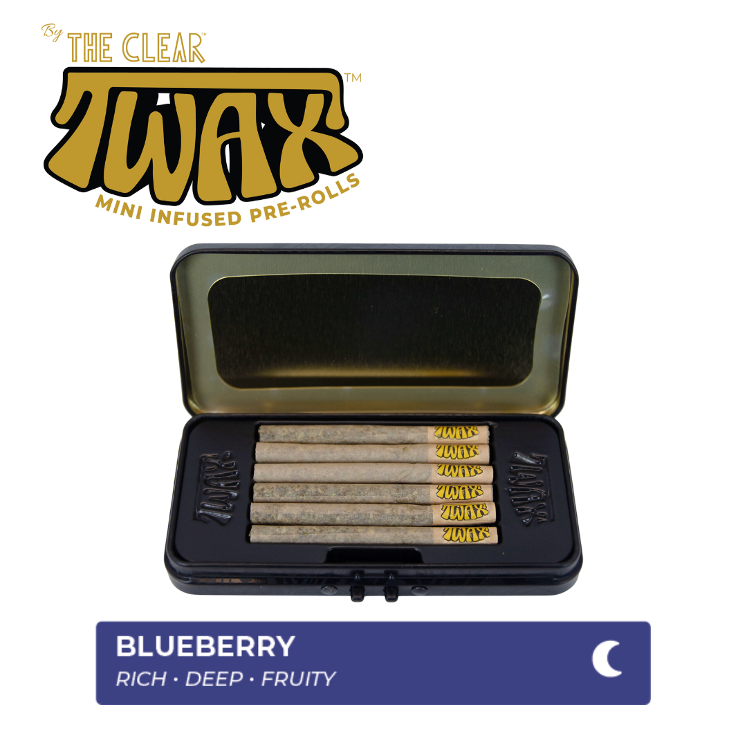 Photograph of product: Twax - Mini Inf. Preroll Pack - - - Blueberry - 3g