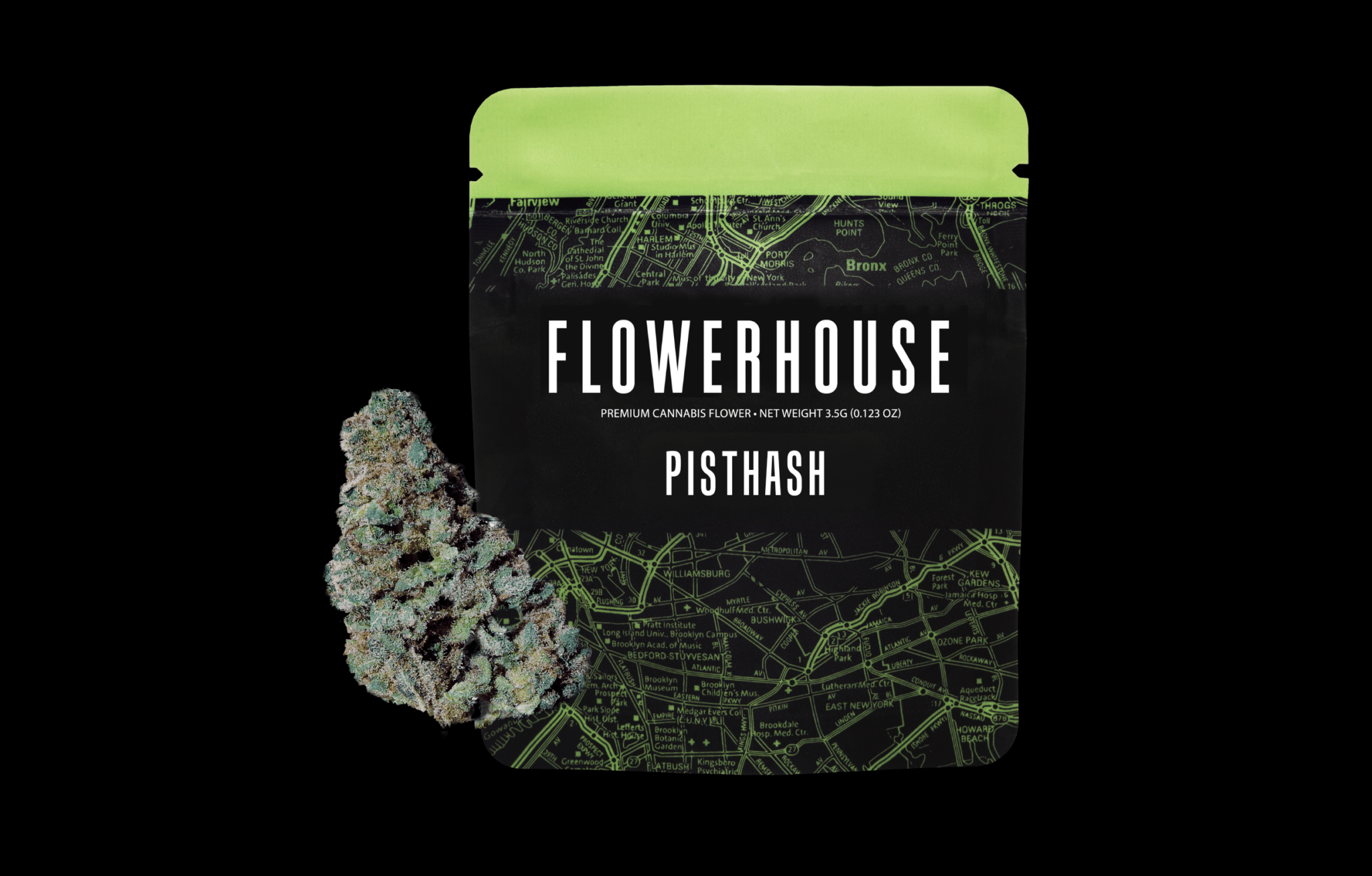 Photograph of product: Flowerhouse | Pistau chocolat | Premium Flower | 3.5g