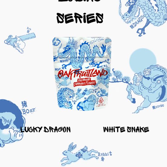 Photograph of product: Oakfruitland - Lucky Dragon 7g Flower - 