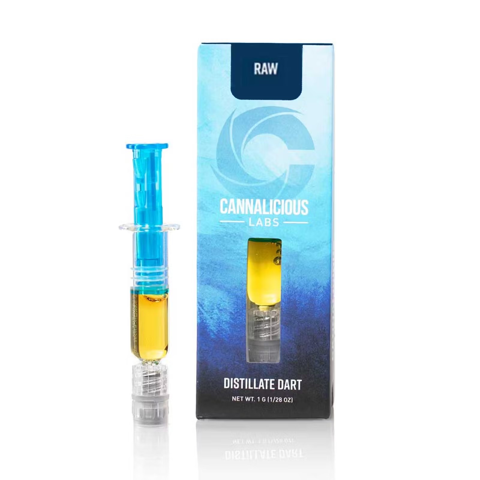 Photograph of product: Cannalicious Raw Distillate Dart Rec