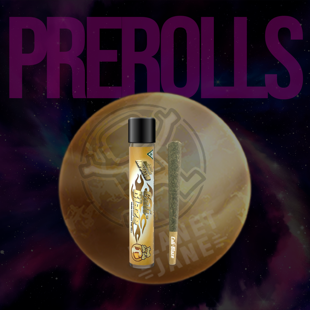 Photograph of product: Cali Blaze - 1.2g Preroll - Vanilla Lava Cake Oui'd