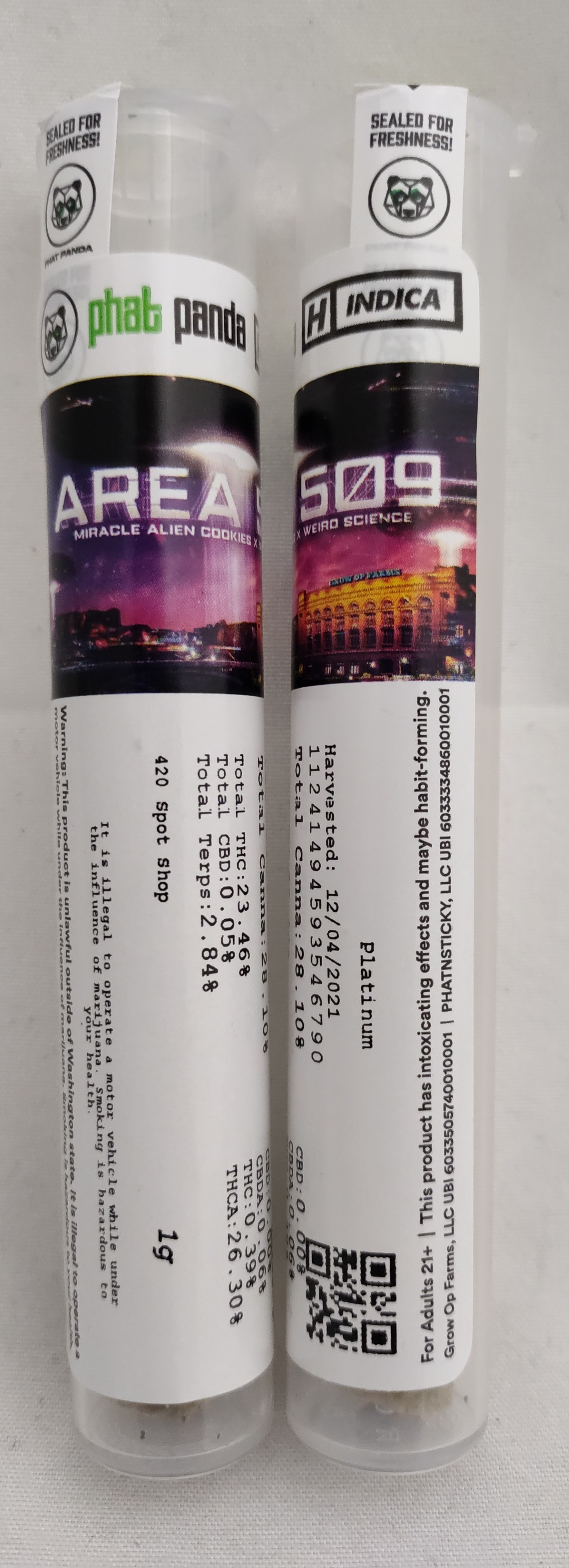 Photograph of product: Area 509 | 1g *General Use Compliant*