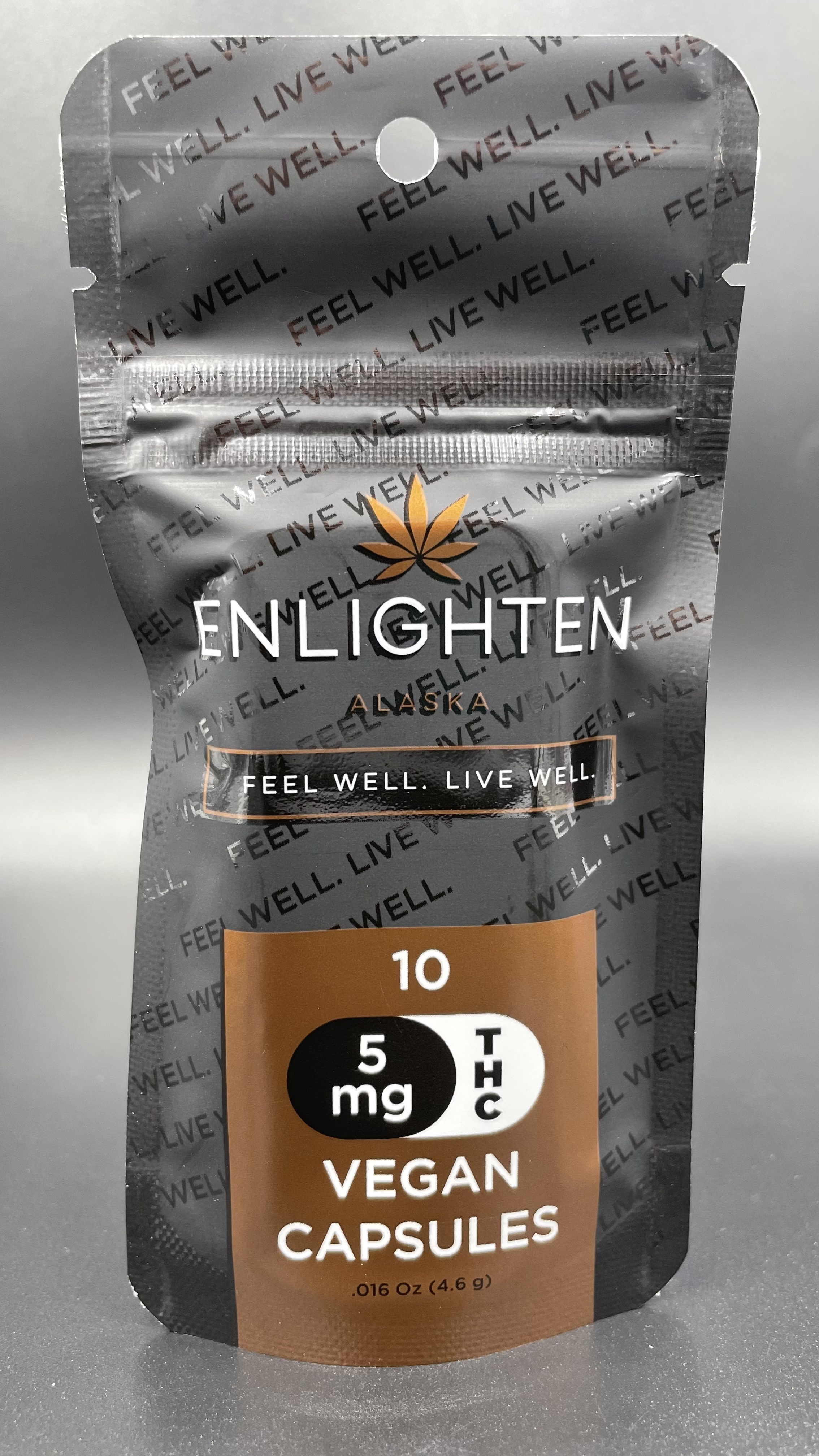 Photograph of product: Vegan Caps - 100mg Oui'd 1:1