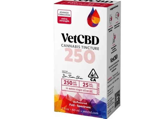Photograph of product: Extra Strength - 250MG CBD Full Spectrum Drops 2 FL OZ