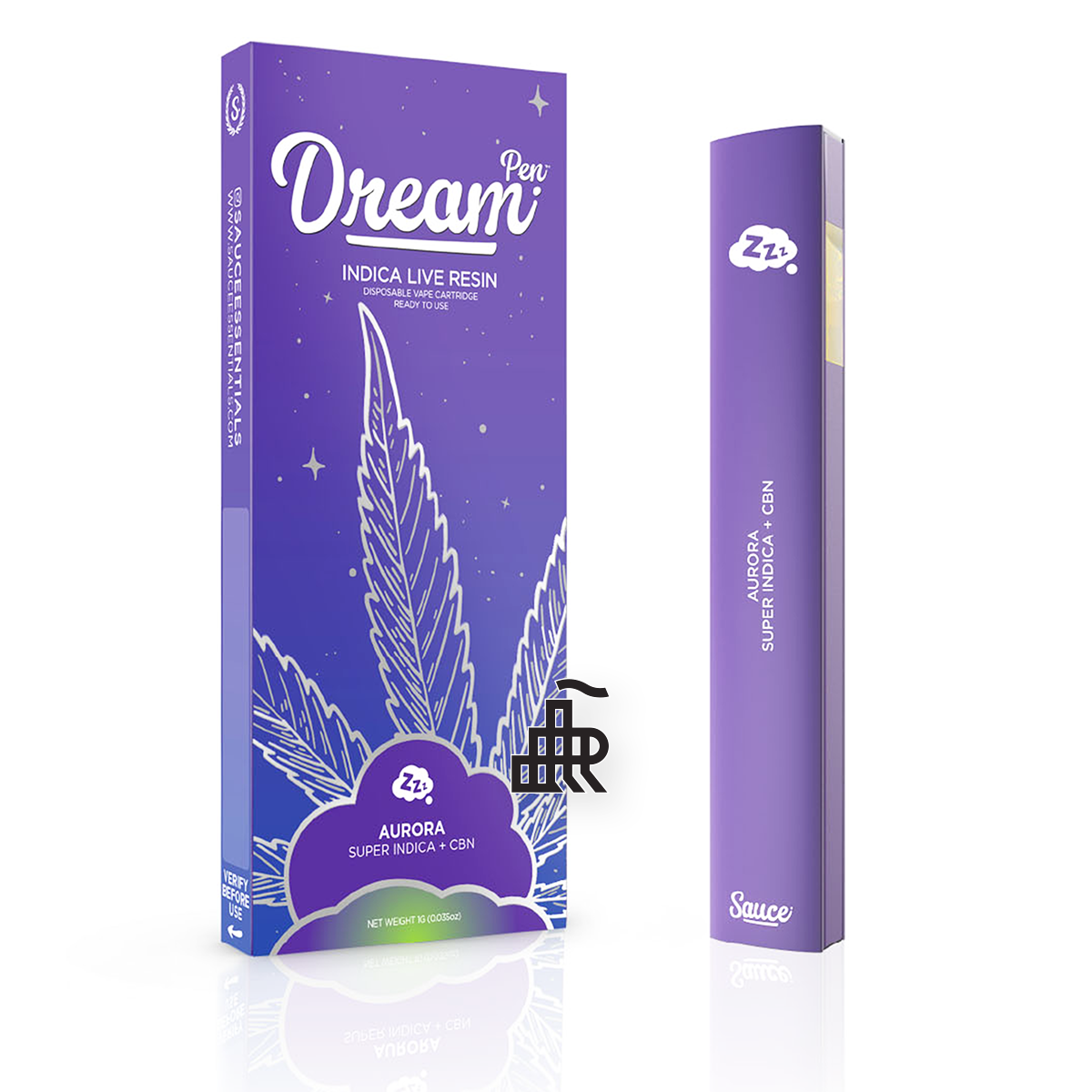 Photograph of product: Aurora | Dream | Live Resin | Disposable