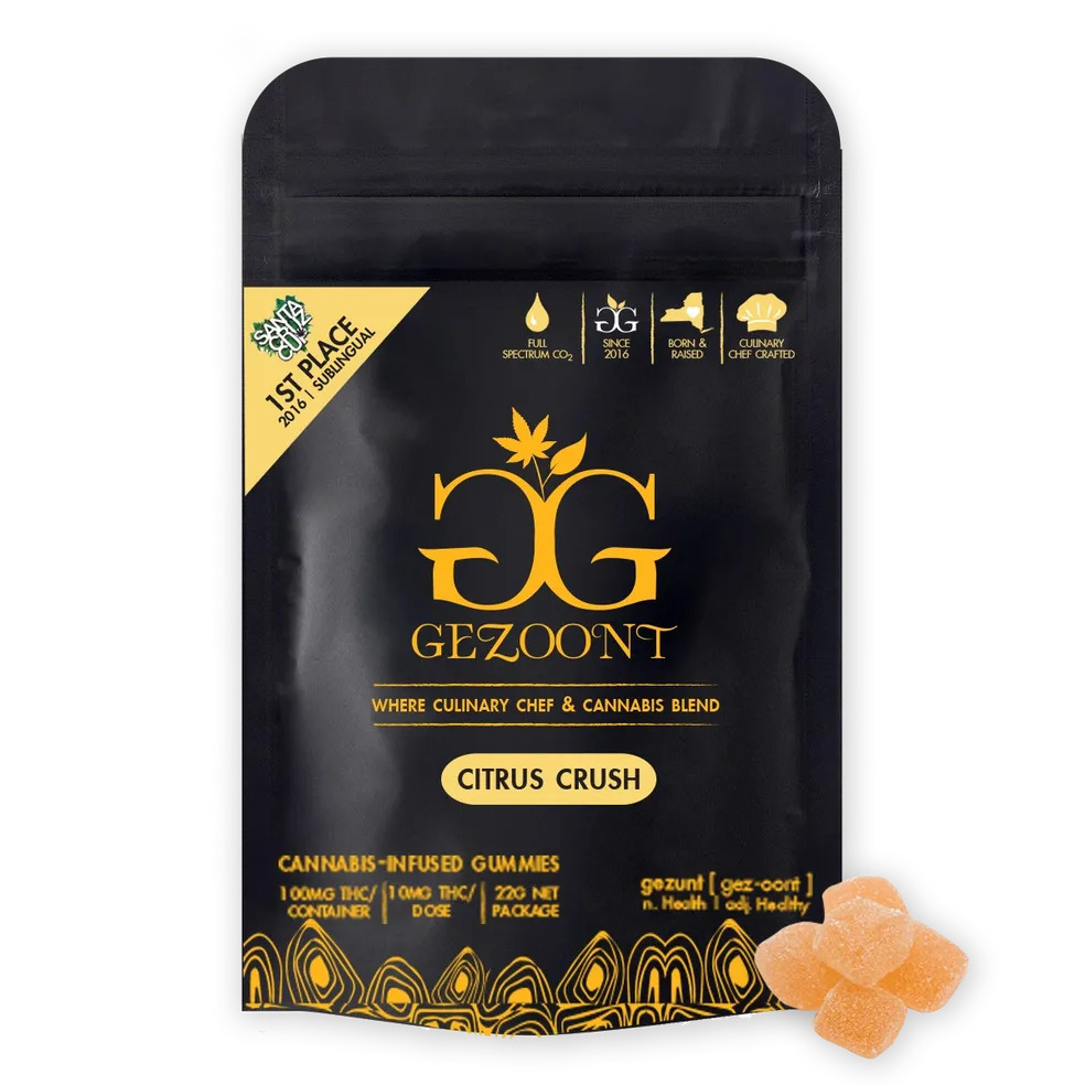 Photograph of product: Gezoont | Citrus Crush | 10mg | Gummies