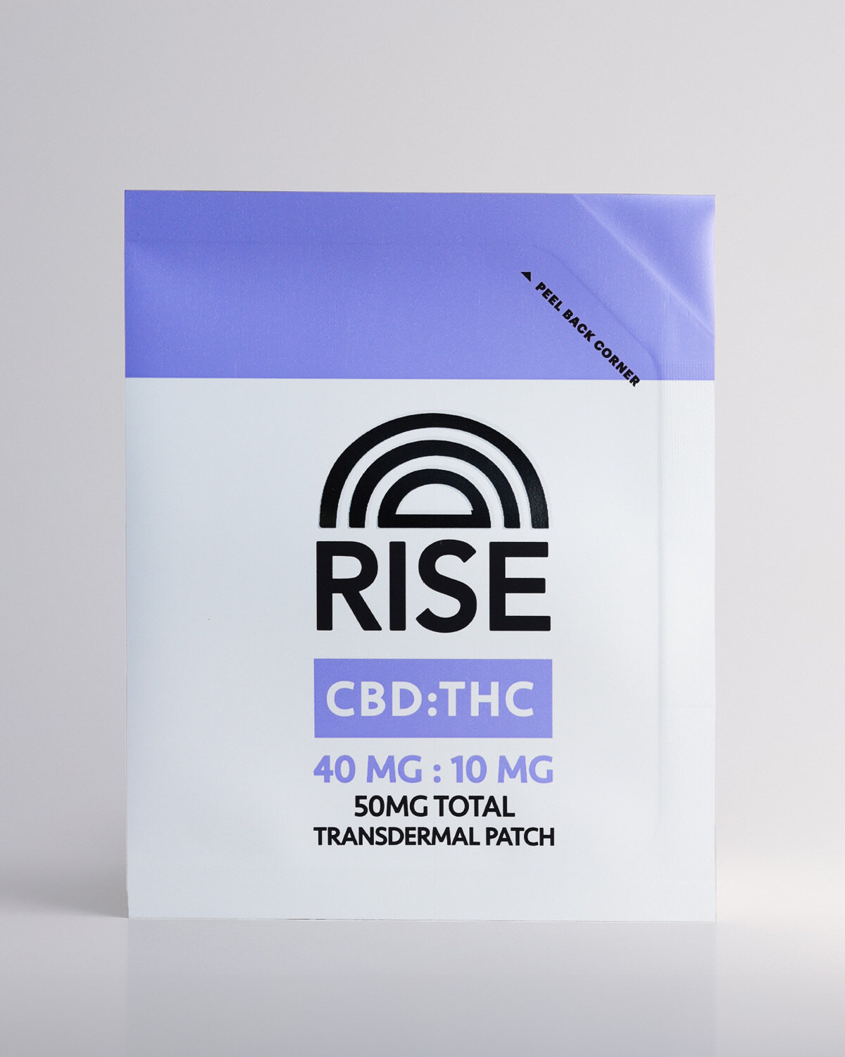 Photograph of product: Rise | Transdermal Patch | CBD:40mg | TH-oui:10mg