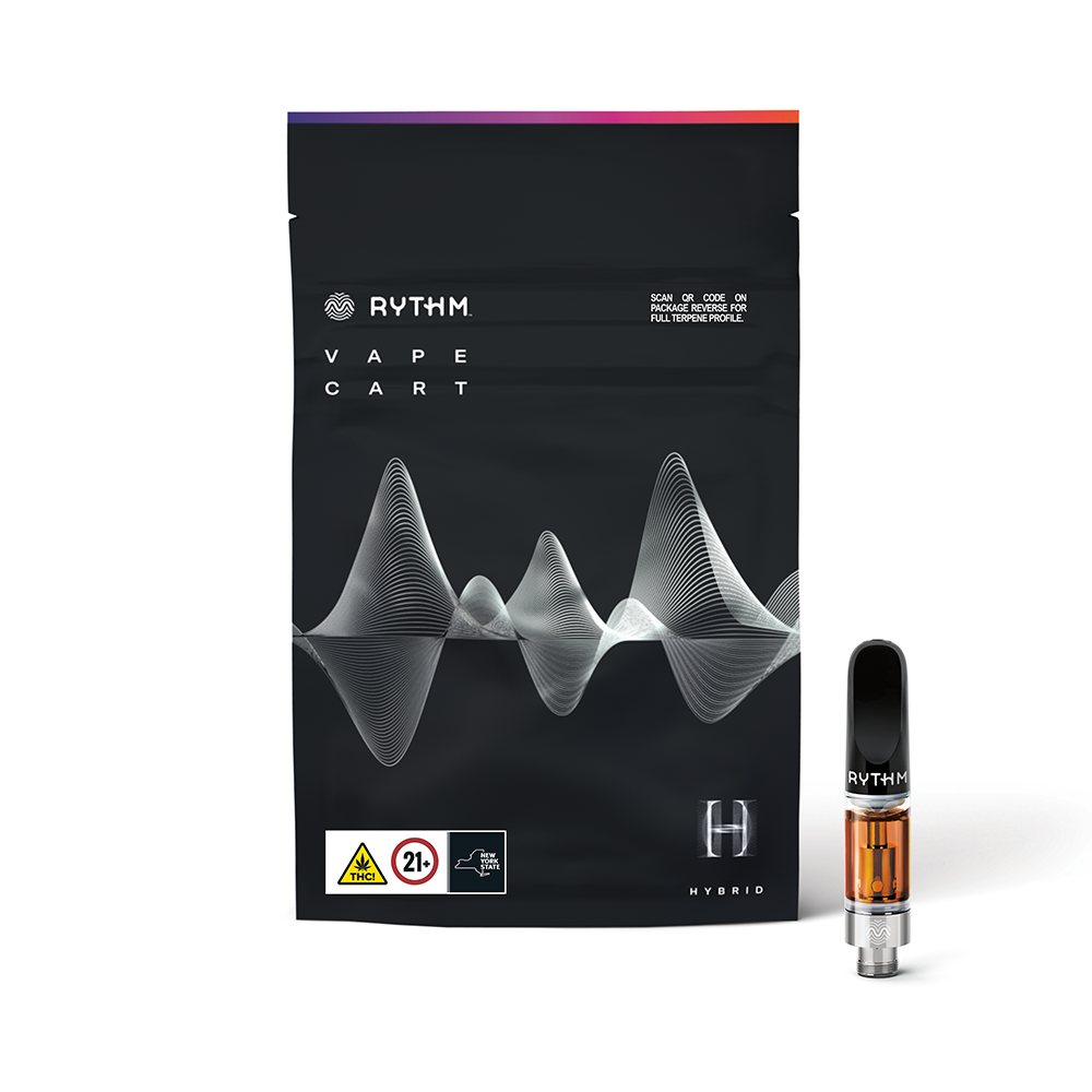 Photograph of product: Rythm Live Resin Vape Cartridge | 0.5g | Baklava