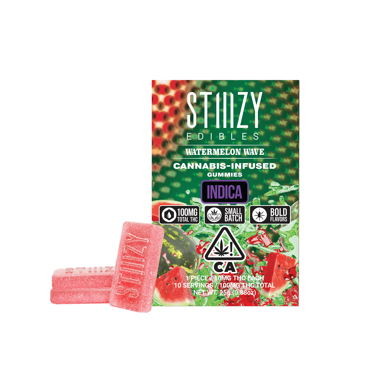 Photograph of product: Gummies | 10pk | Watermelon Wave | 100mg