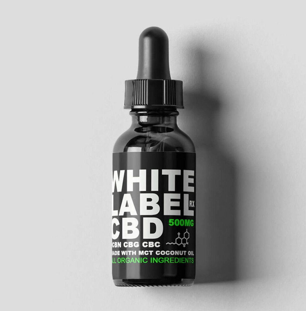 Photograph of product: White Label CBD Tincture
