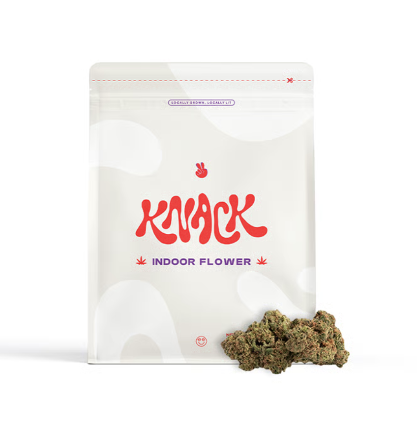 Photograph of product: Knack | Saratoga Sour | Flower | Hybrid - 3.5g