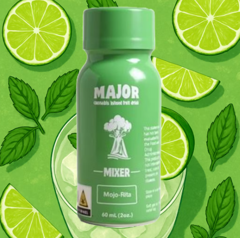 Photograph of product: Major Mojo-Rita Fast Acting Shot