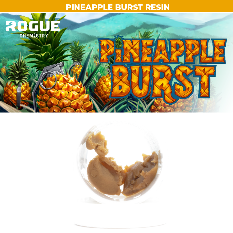 Photograph of product: Pineapple Burst Resin