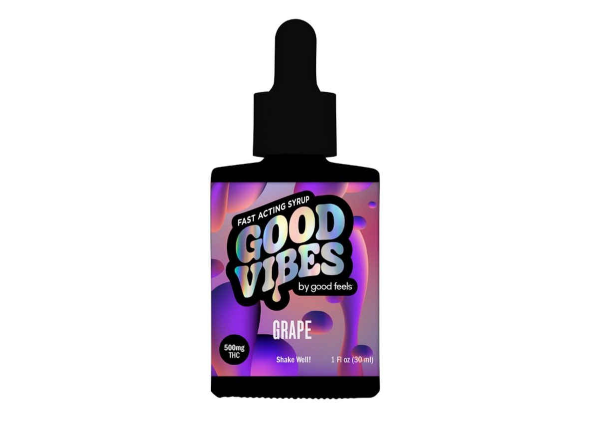 Photograph of product: Good Vibes | Grape Syrup | 500mg