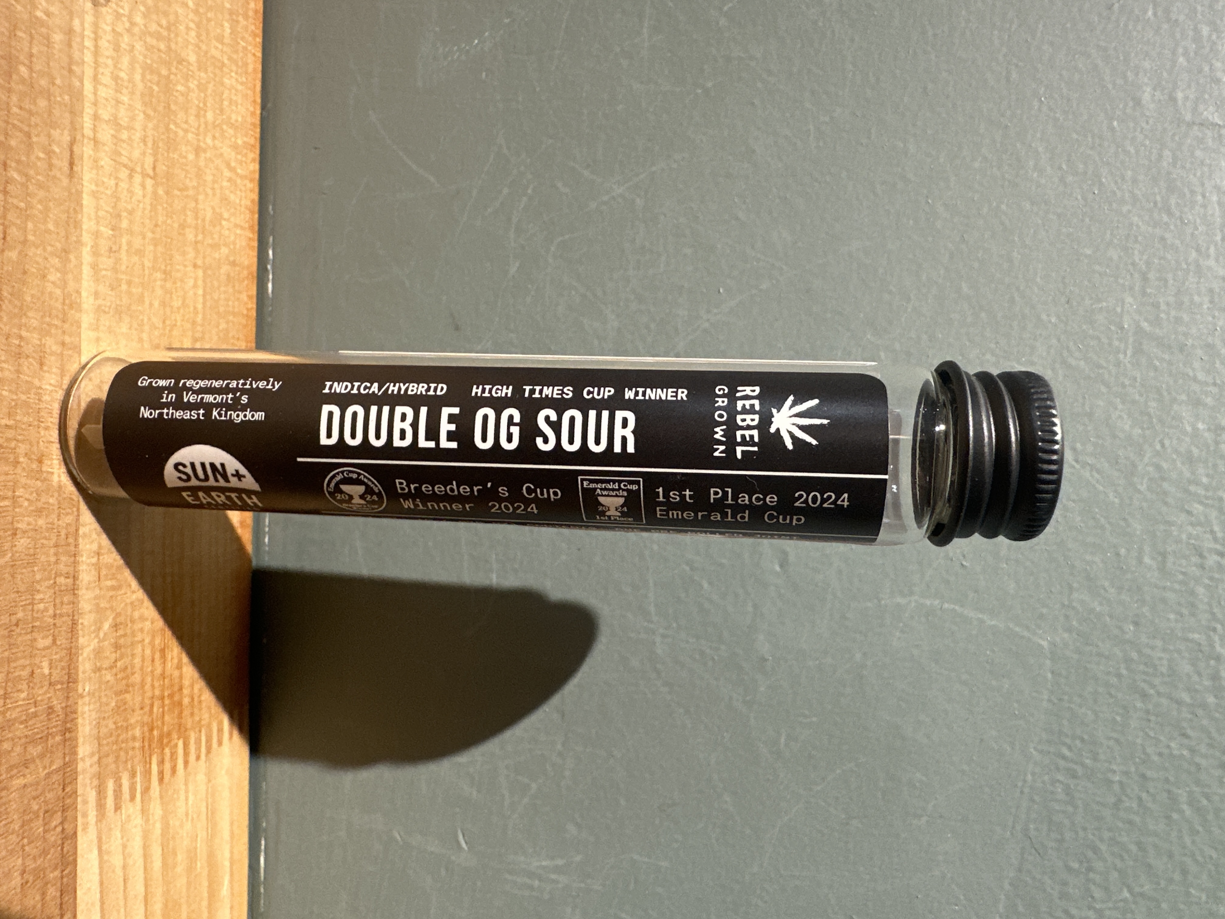 Photograph of product: Rebel Grown Preroll | Double OG Sour
