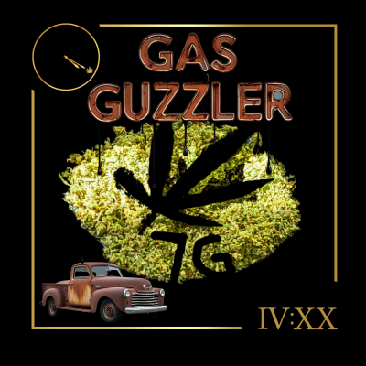Photograph of product: Gas Guzzler Pre-Ground Flower | 14g - Four20