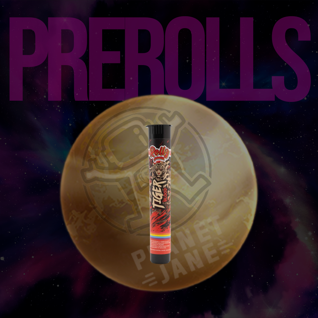Photograph of product: Rollz - 1g Infused Preroll - Tiger Blood