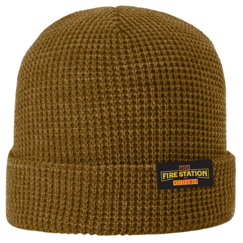 Photograph of product: TFS Apparel - Curry Waffle Knit Beanie