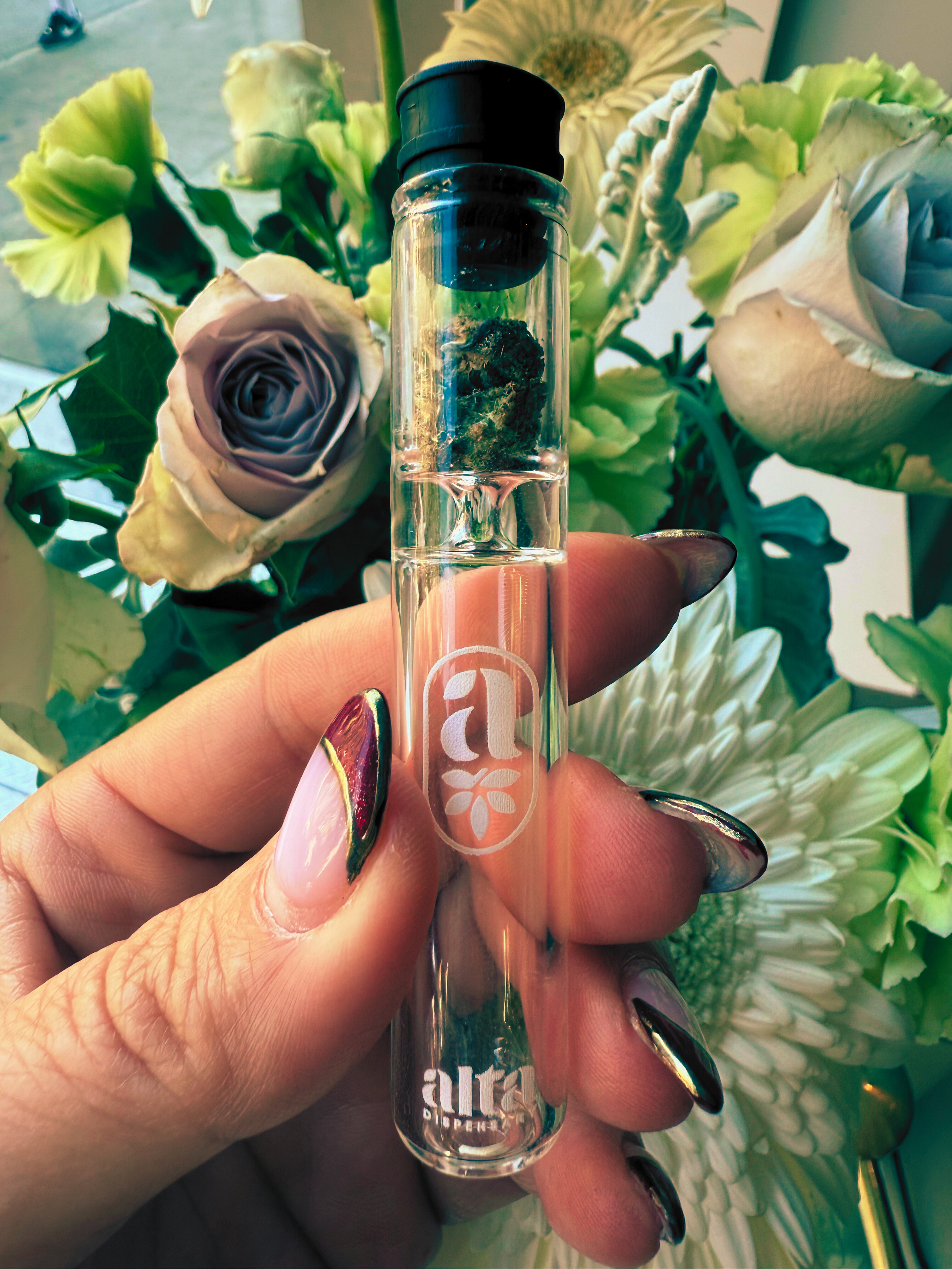 Photograph of product: Alta | One Hitter | Clear Glass
