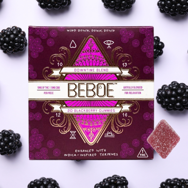 Photograph of product: GUMMY | DOWNTIME BLACKBERRY | 1:1