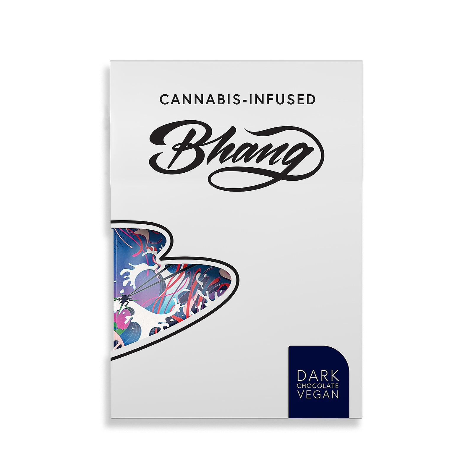 Photograph of product: Bhang | Oui'd Dark Chocolate | 200mg