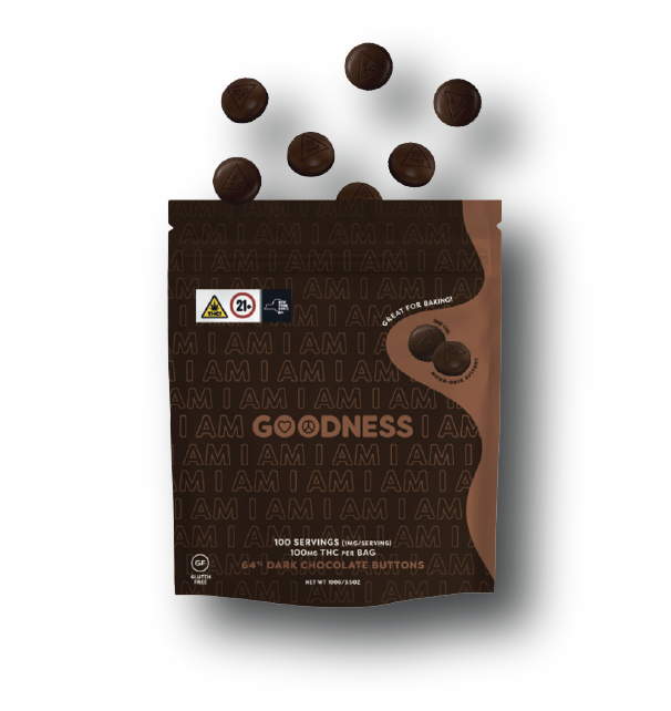 Photograph of product: Milk Chocolate Buttons | 100pc | 1mg