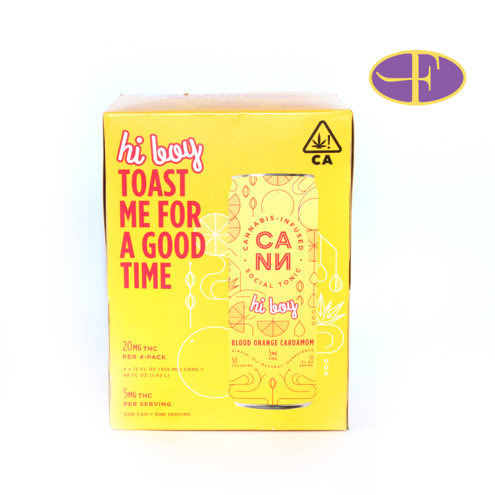 Photograph of product: Blood Orange Cardamon Hi-Boys (4pk)