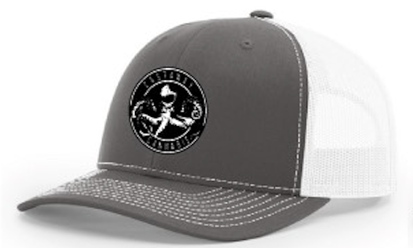 Photograph of product: Castaway - Hat (grey & white)