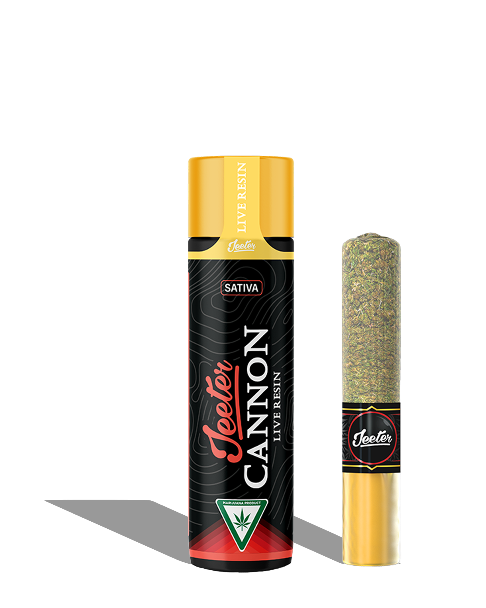 Photograph of product: Turbulence Cannon Live Resin Infused Preroll 1.3g