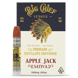 Photograph of product: Apple Jack | 1g Cartridge