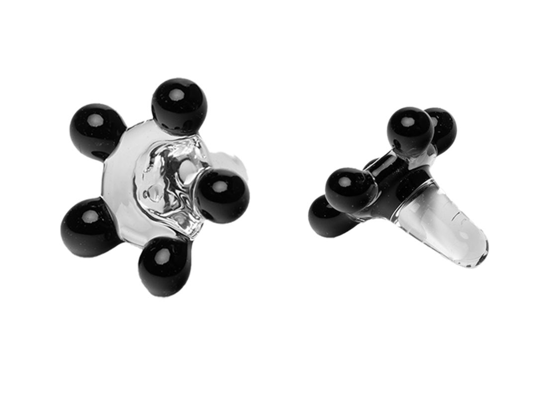 Photograph of product: Glass Pipe Screens Disc OR Daisy - 10ct