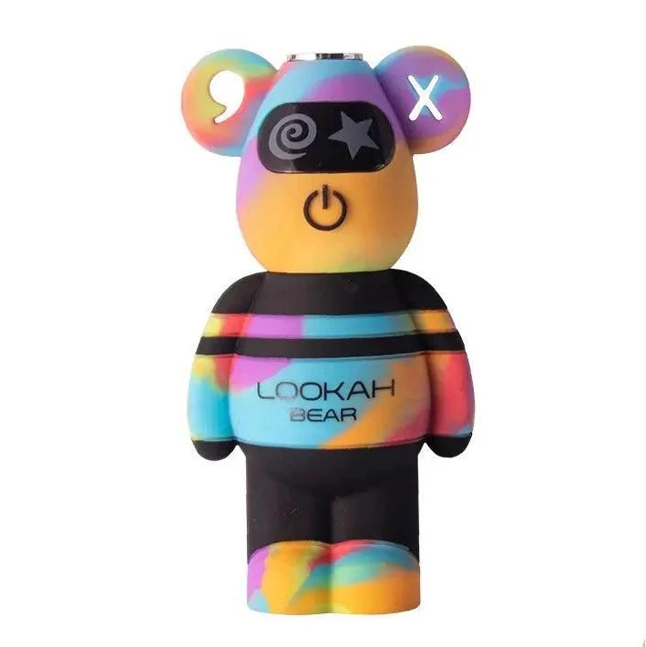 Photograph of product: Lookah Bear 510 Thread Vape Battery - Blue Tiedye