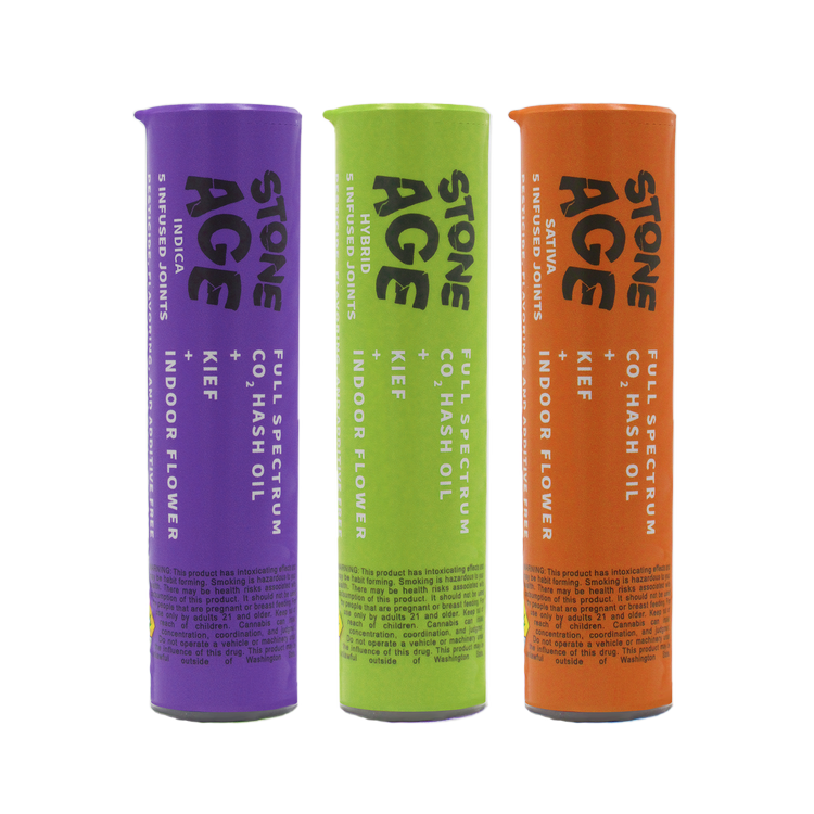 Photograph of product: Fe Fi Fo Stoned Infused Pre-Roll 5-pack | 3.5g