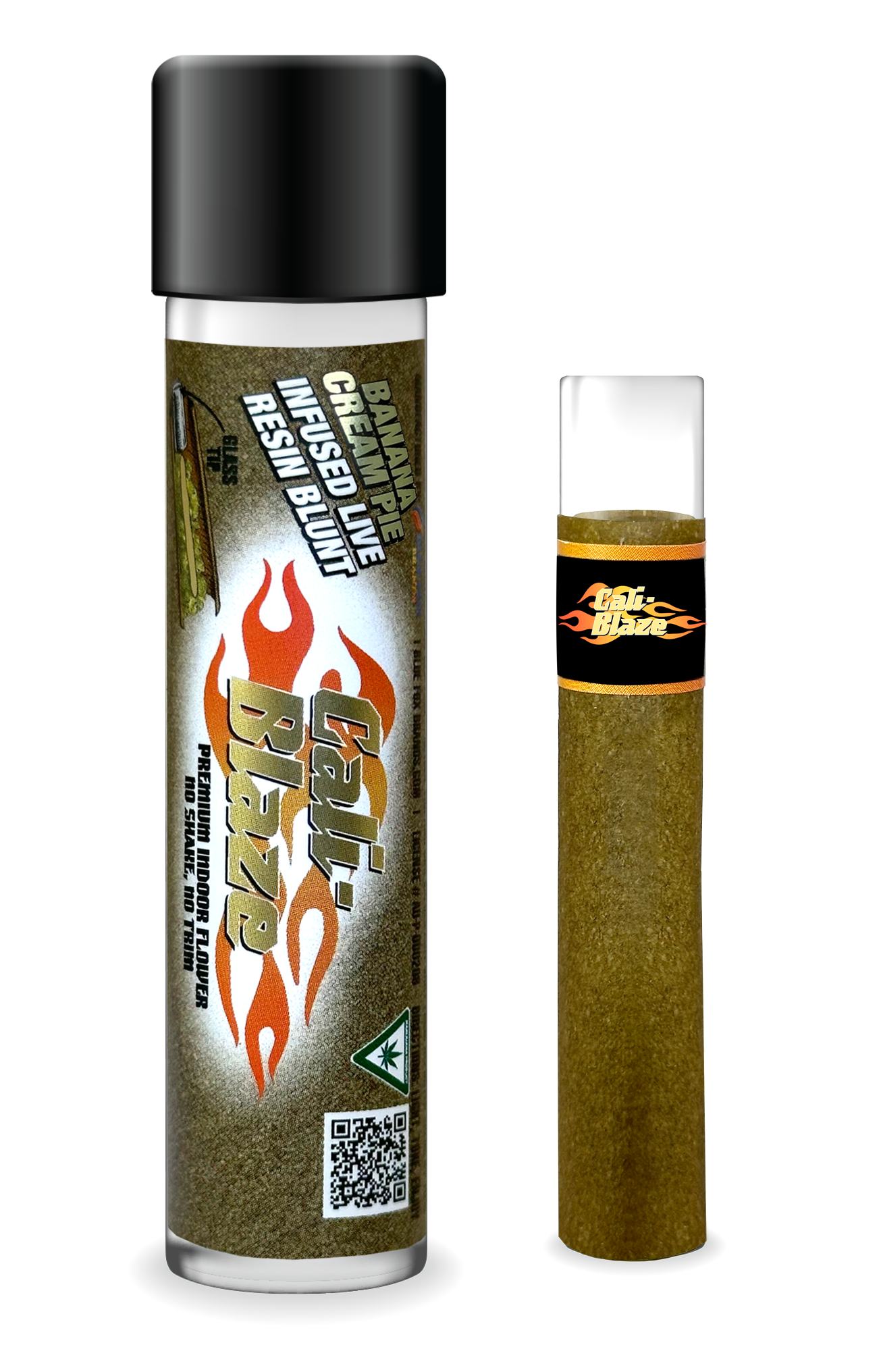 Photograph of product: CALI-BLAZE | Infused Preroll | Donut Blunt | Cherry lime