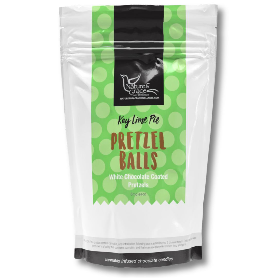 Photograph of product: Key Lime Pretzel Balls