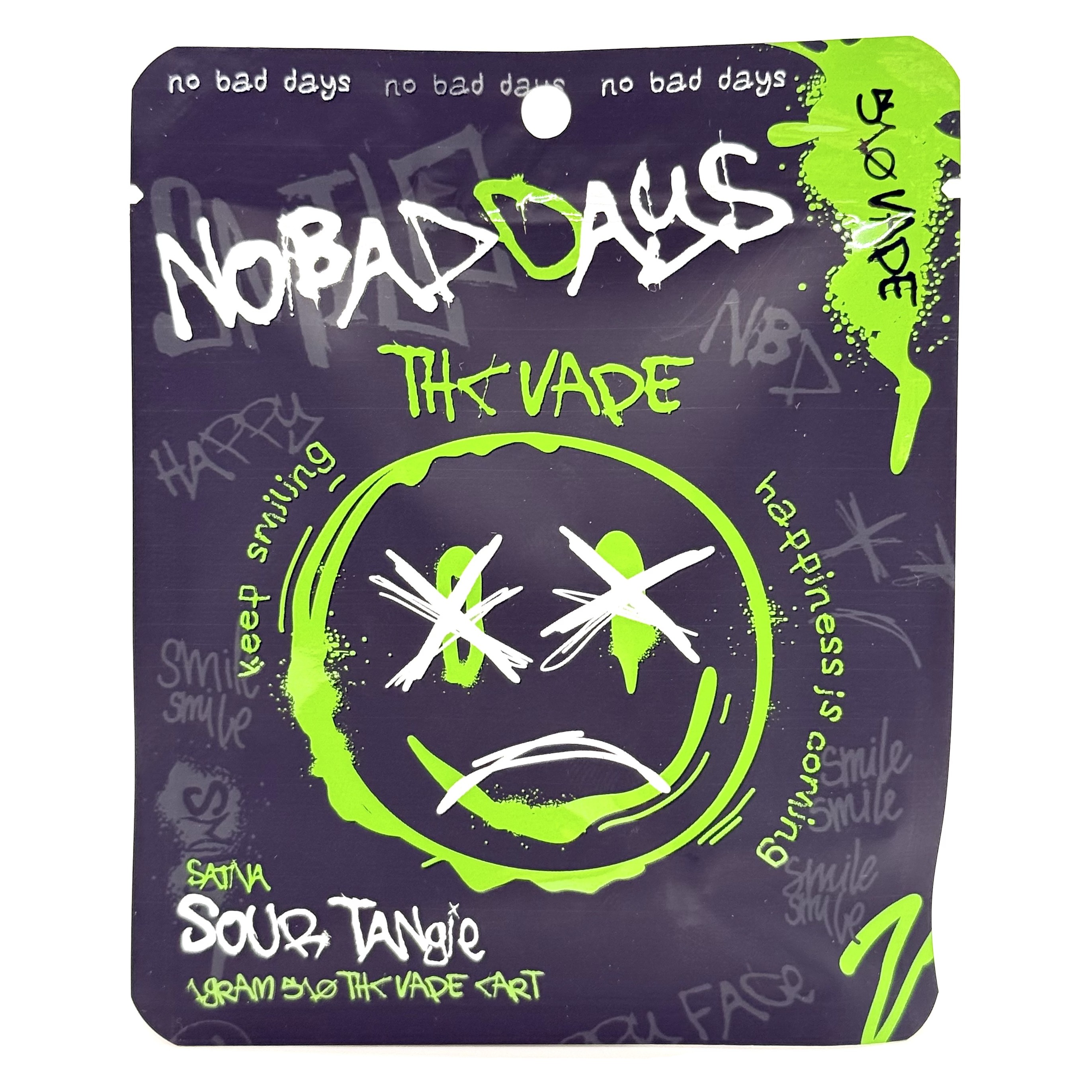 Photograph of product: No Bad Days Sour Tangie Cartridge Rec