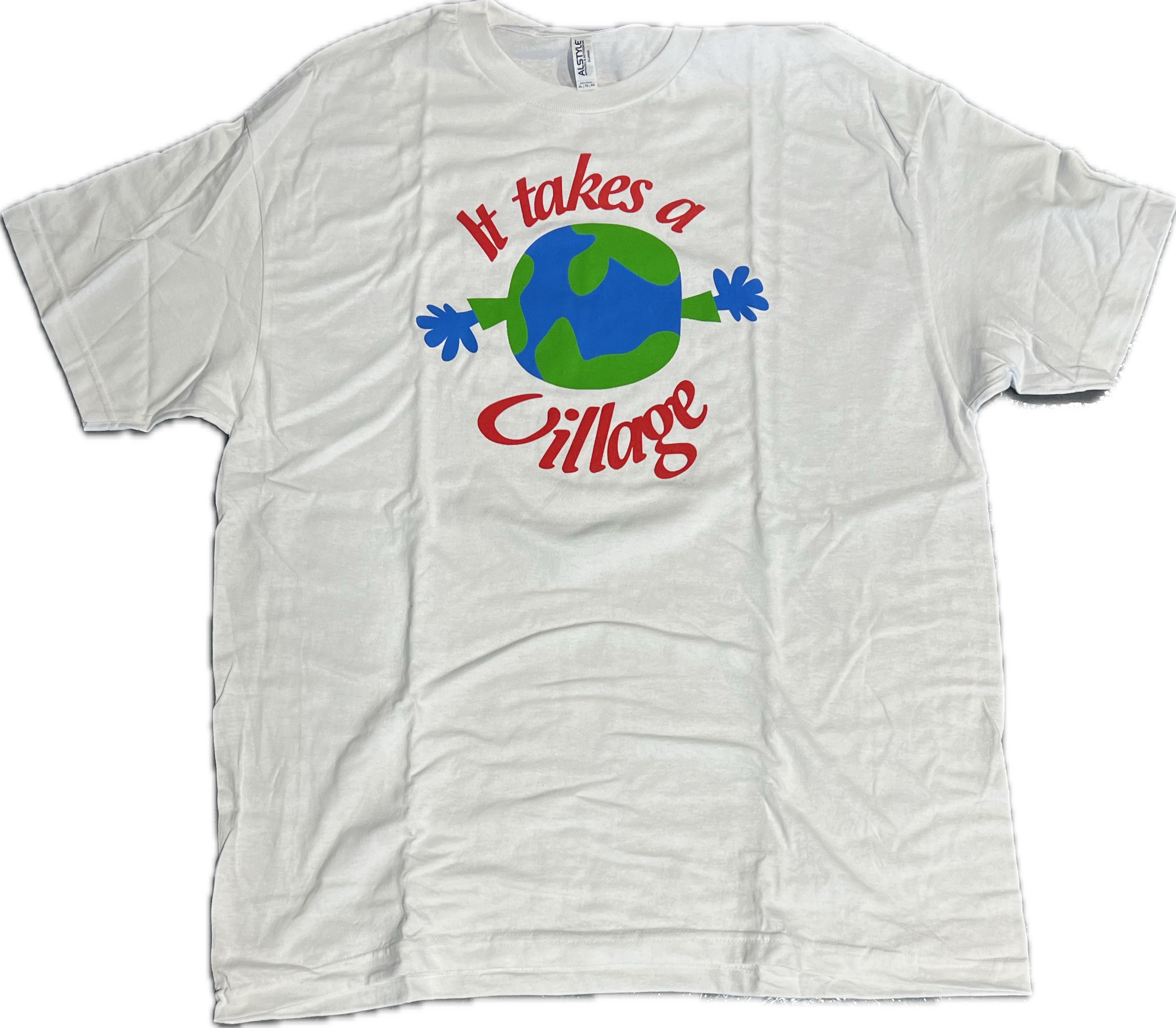 Photograph of product: White Village T shirt